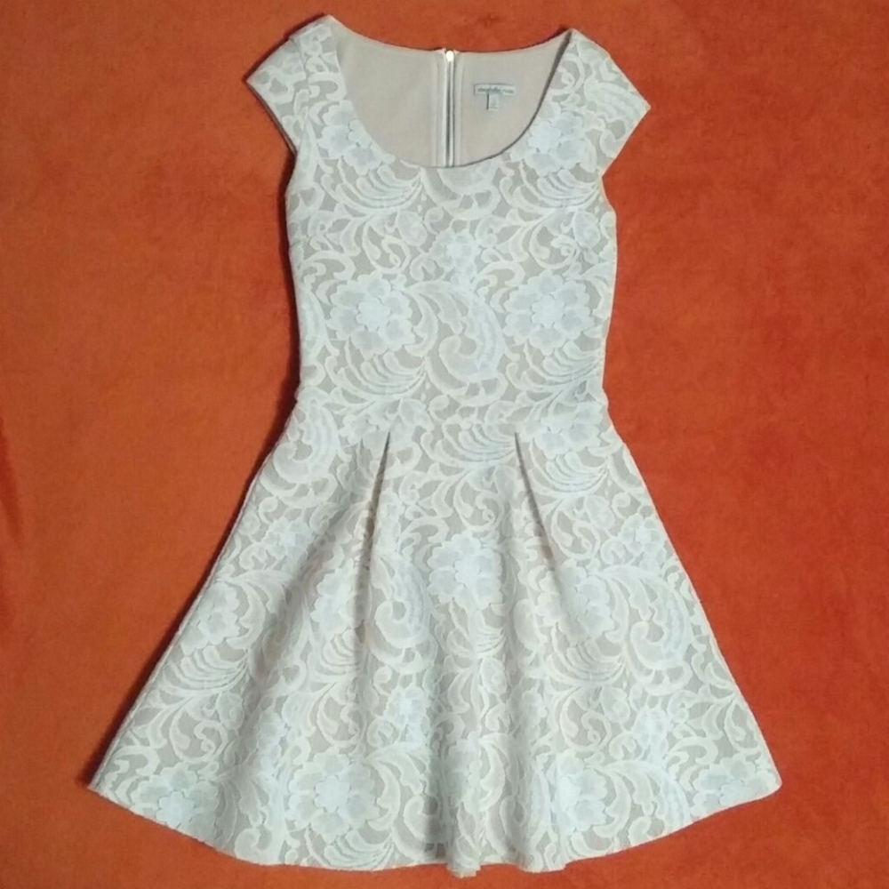 Dainty Lace semi-formal dress